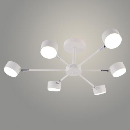 Люстра XI1029/6 WT+CR белый/хром 6х15W GX53 d700 h190, HN25